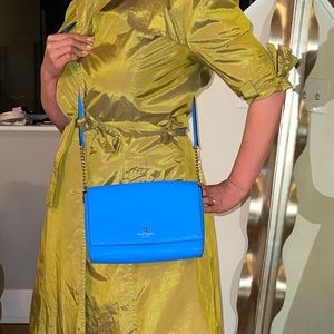 Kate Spade blue crossbody bag